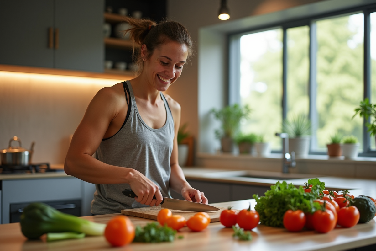 athlète fitness