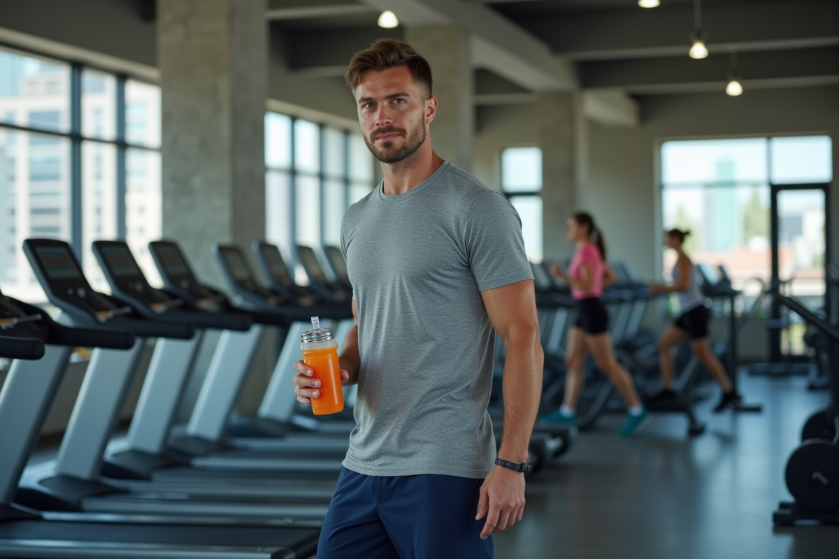 Jeune homme après l